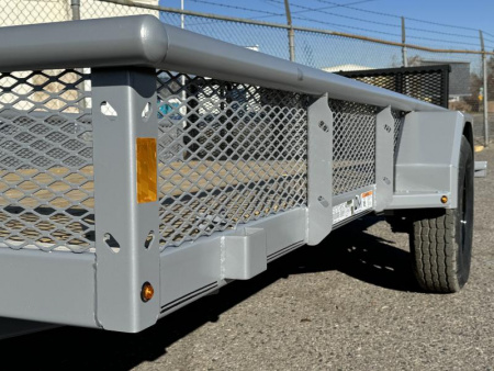 New 2025 Diamond C PSA 77"x12' - 3K Landscape Utility Trailer