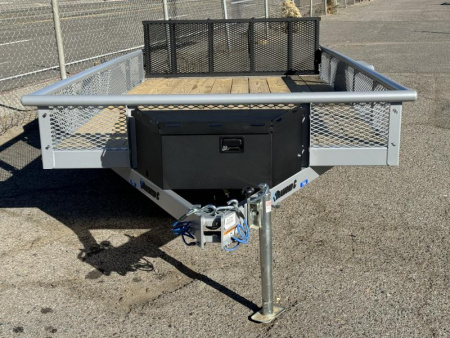 New 2025 Diamond C PSA 77"x12' - 3K Landscape Utility Trailer