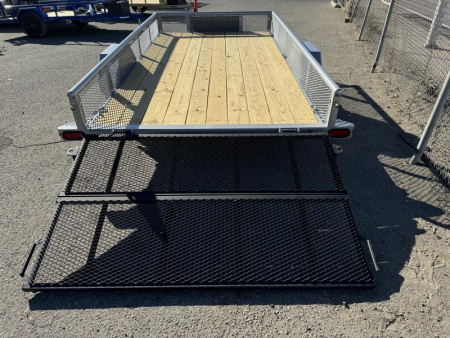 New 2025 Diamond C PSA 77"x12' - 3K Landscape Utility Trailer
