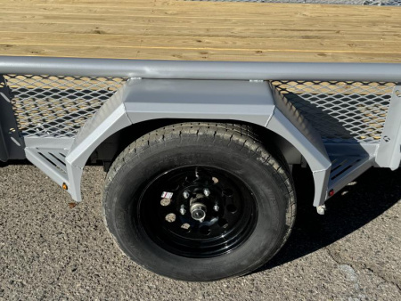 New 2025 Diamond C PSA 77"x12' - 3K Landscape Utility Trailer