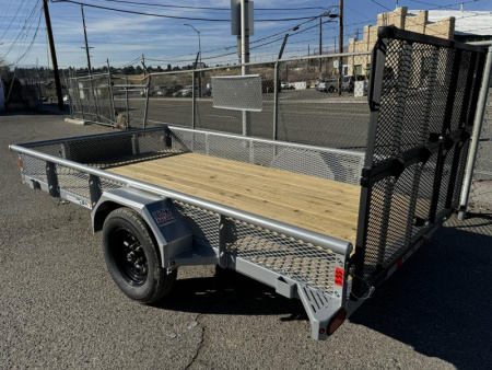 New 2025 Diamond C PSA 77"x12' - 3K Landscape Utility Trailer