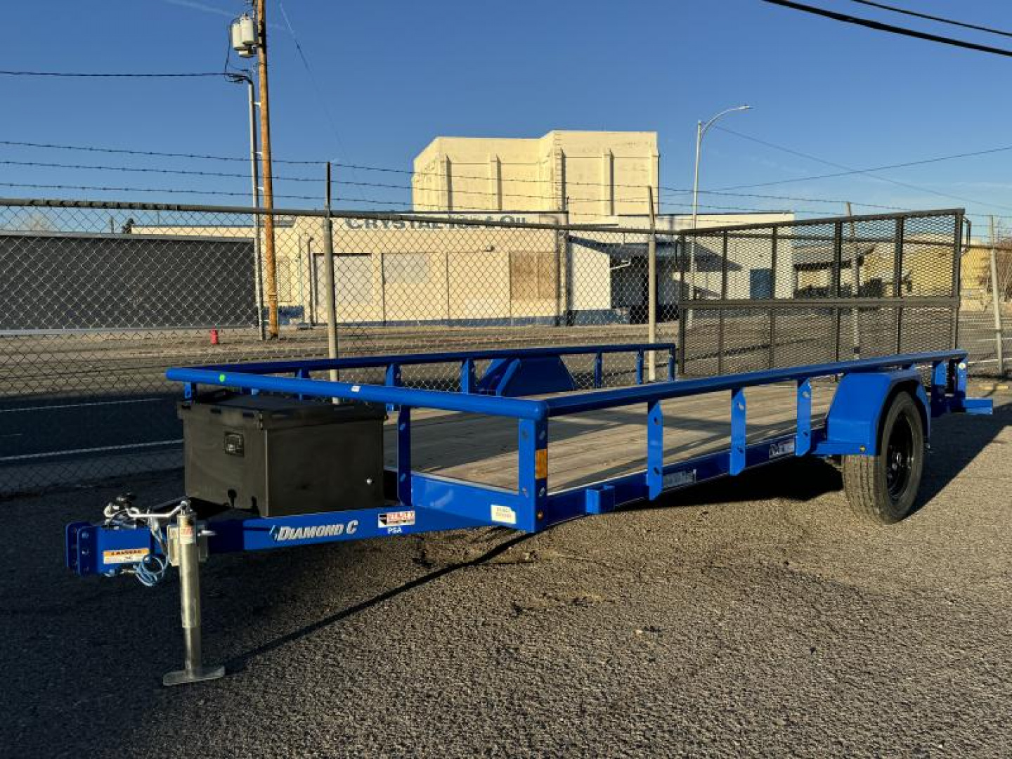 New 2025 Diamond C PSA 83"x14' - 3K Landscape Utility Trailer