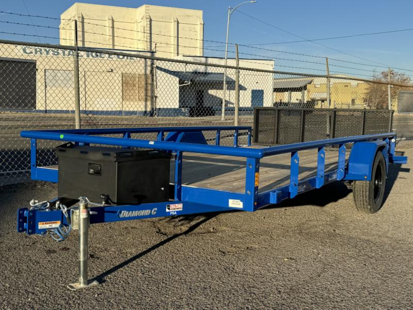 New 2025 Diamond C PSA 83"x14' - 3K Landscape Utility Trailer