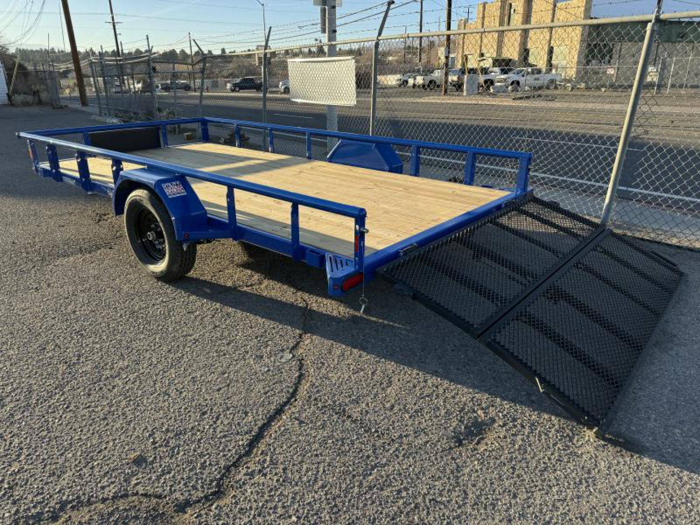 New 2025 Diamond C PSA 83"x14' - 3K Landscape Utility Trailer