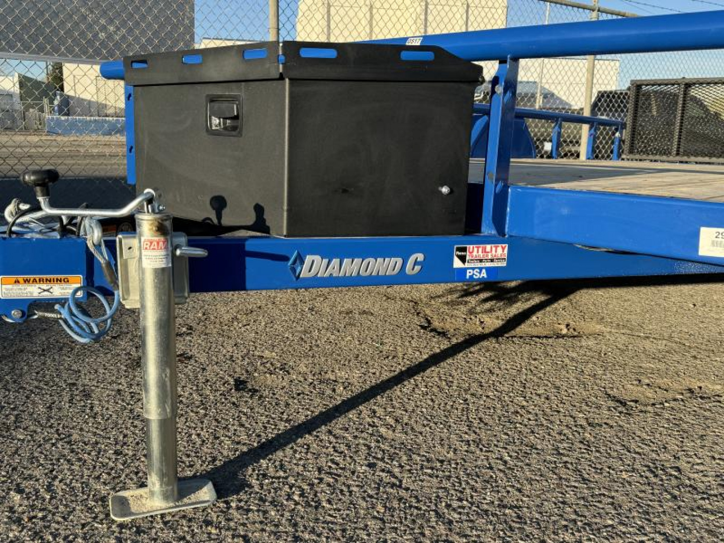 New 2025 Diamond C PSA 83"x14' - 3K Landscape Utility Trailer