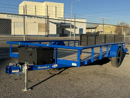 New 2025 Diamond C PSA 83"x14' - 3K Landscape Utility Trailer