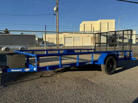 New 2025 Diamond C PSA 83"x14' - 3K Landscape Utility Trailer