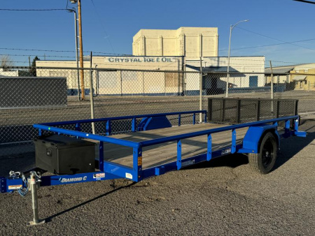 New 2025 Diamond C PSA 83 x14' - 3K Landscape Utility Trailer
