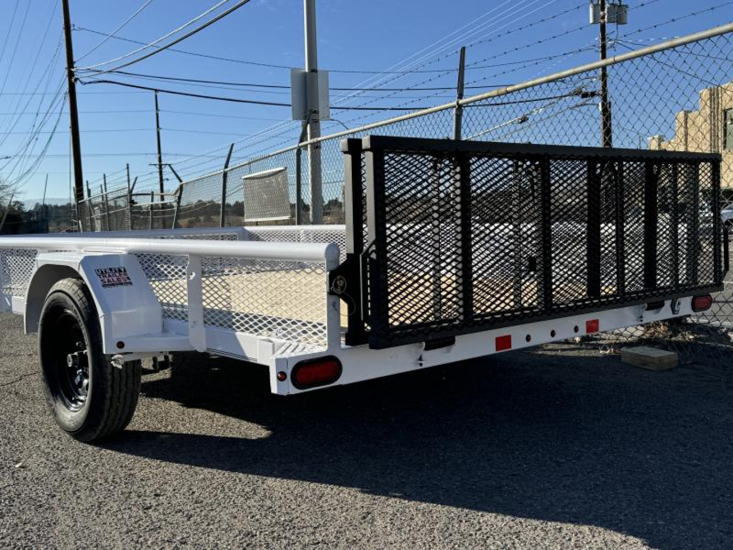 New 2025 Diamond C PSA 83"x12' - 3K Landscape Utility Trailer