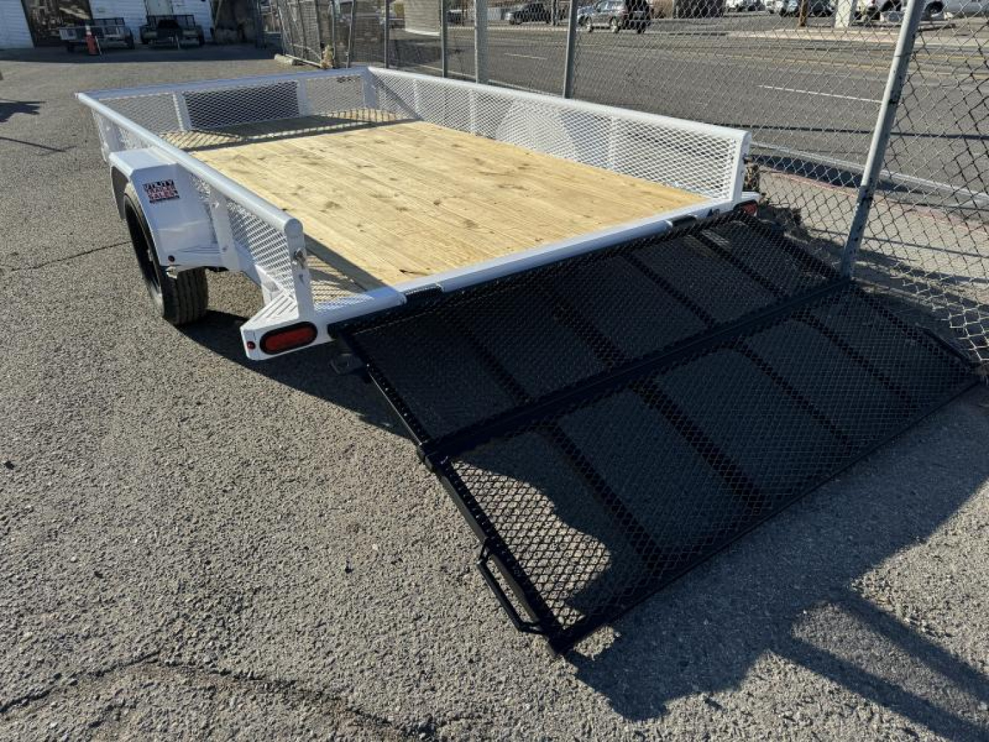 New 2025 Diamond C PSA 83"x12' - 3K Landscape Utility Trailer