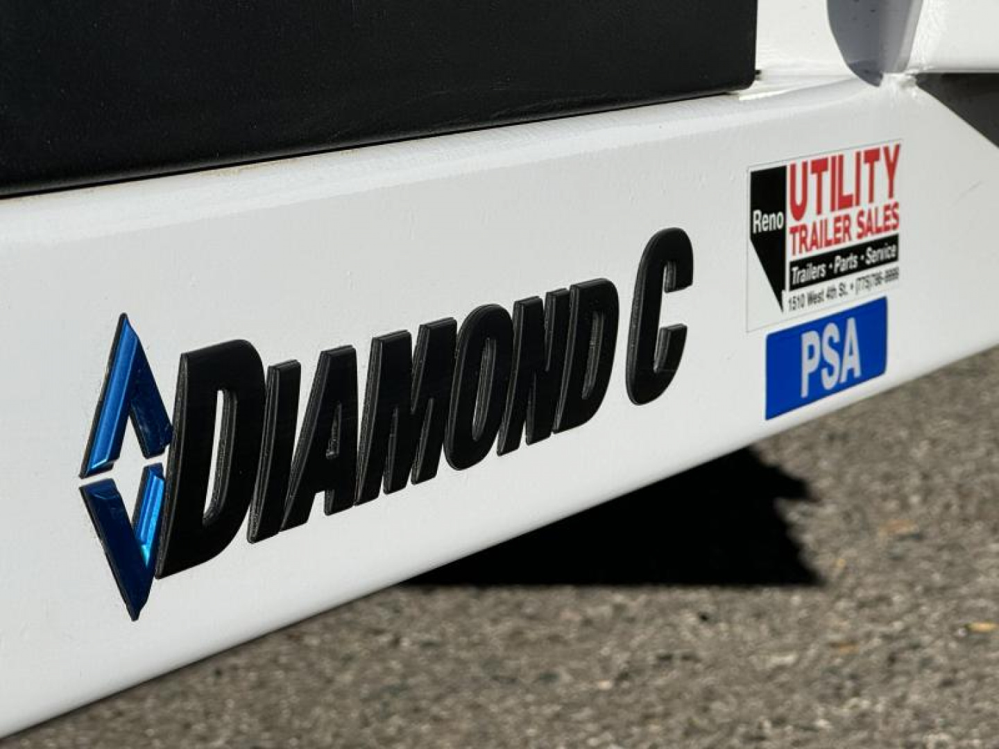 New 2025 Diamond C PSA 83"x12' - 3K Landscape Utility Trailer