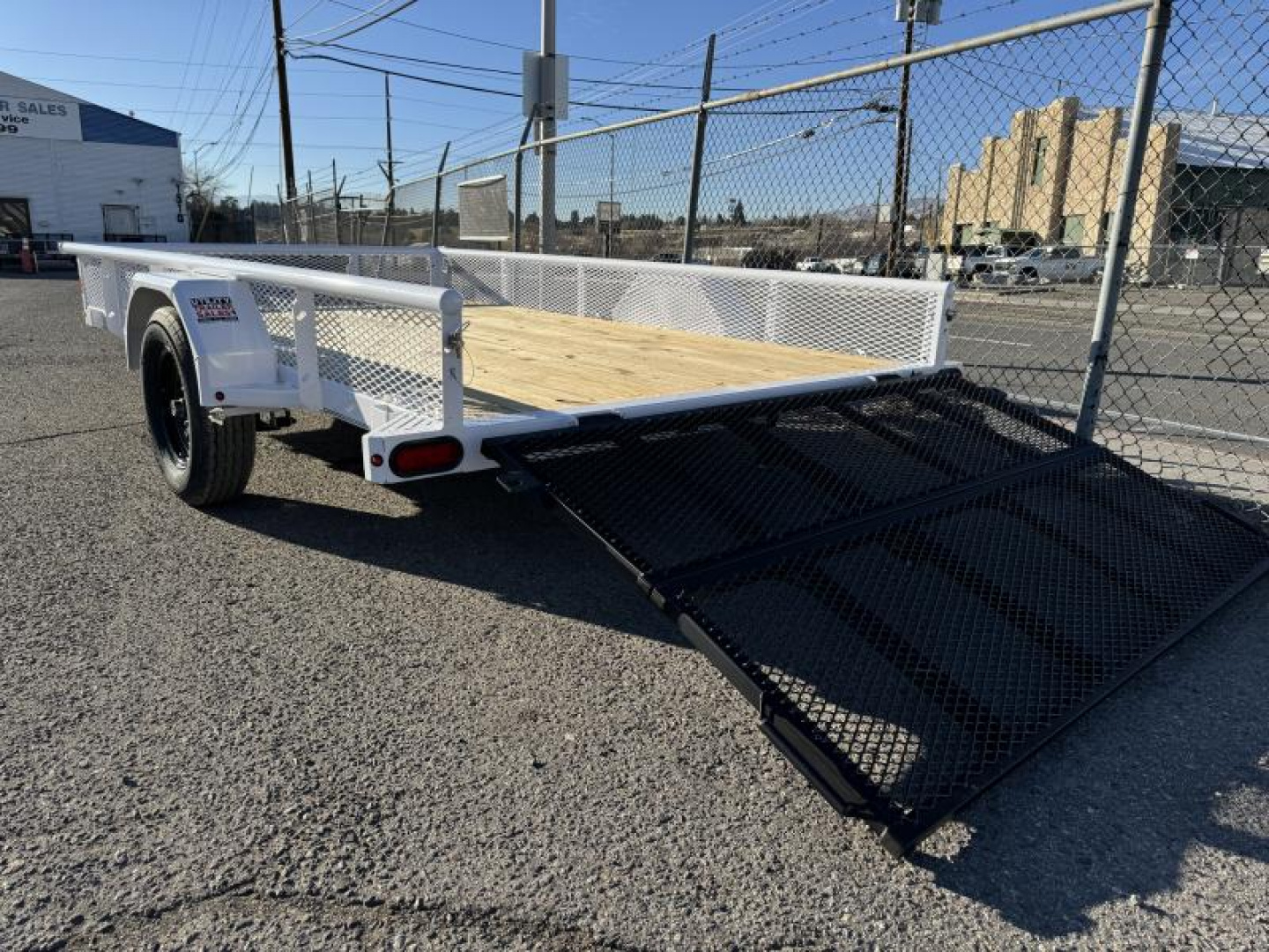 New 2025 Diamond C PSA 83"x12' - 3K Landscape Utility Trailer