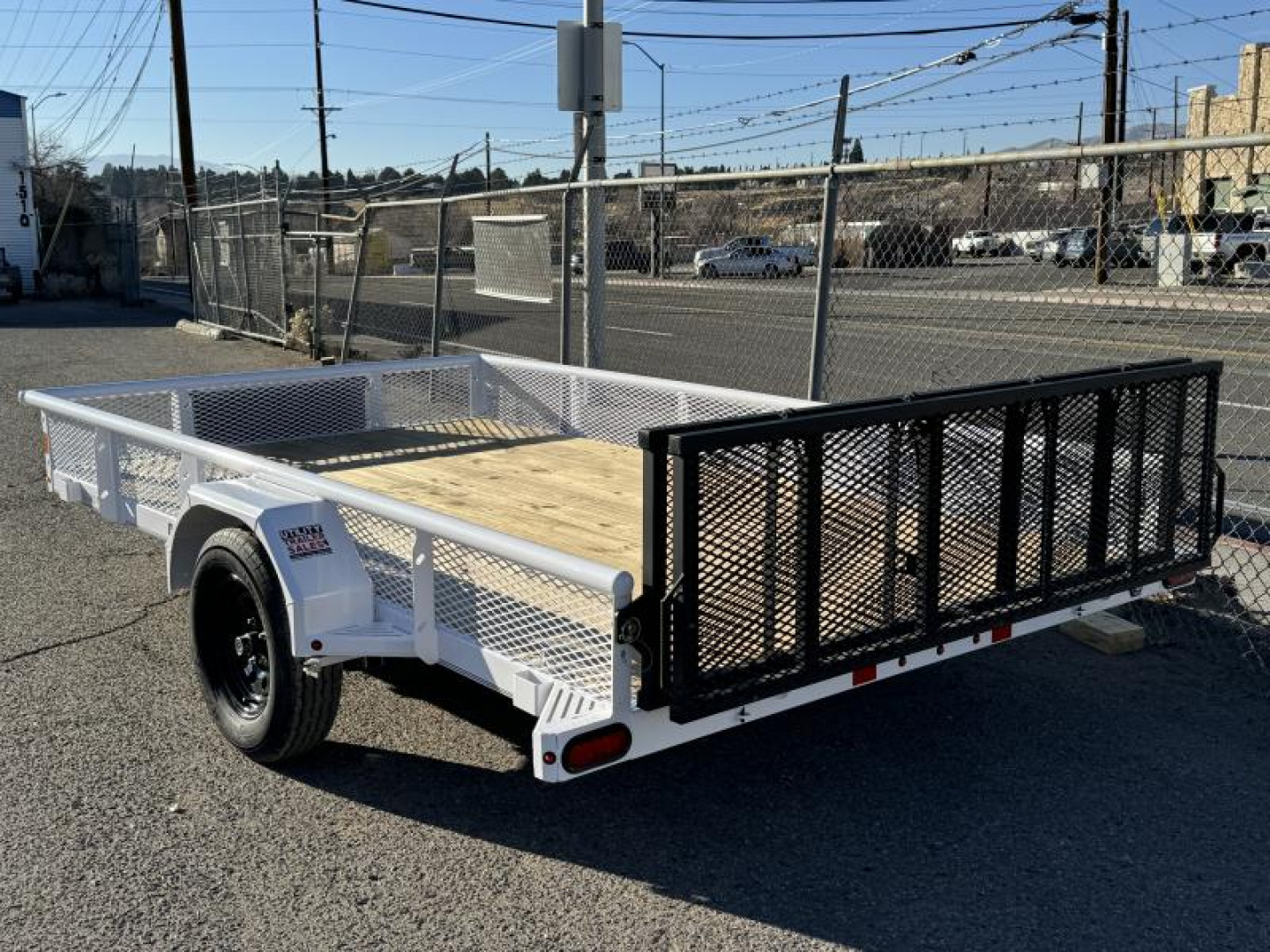 New 2025 Diamond C PSA 83"x12' - 3K Landscape Utility Trailer
