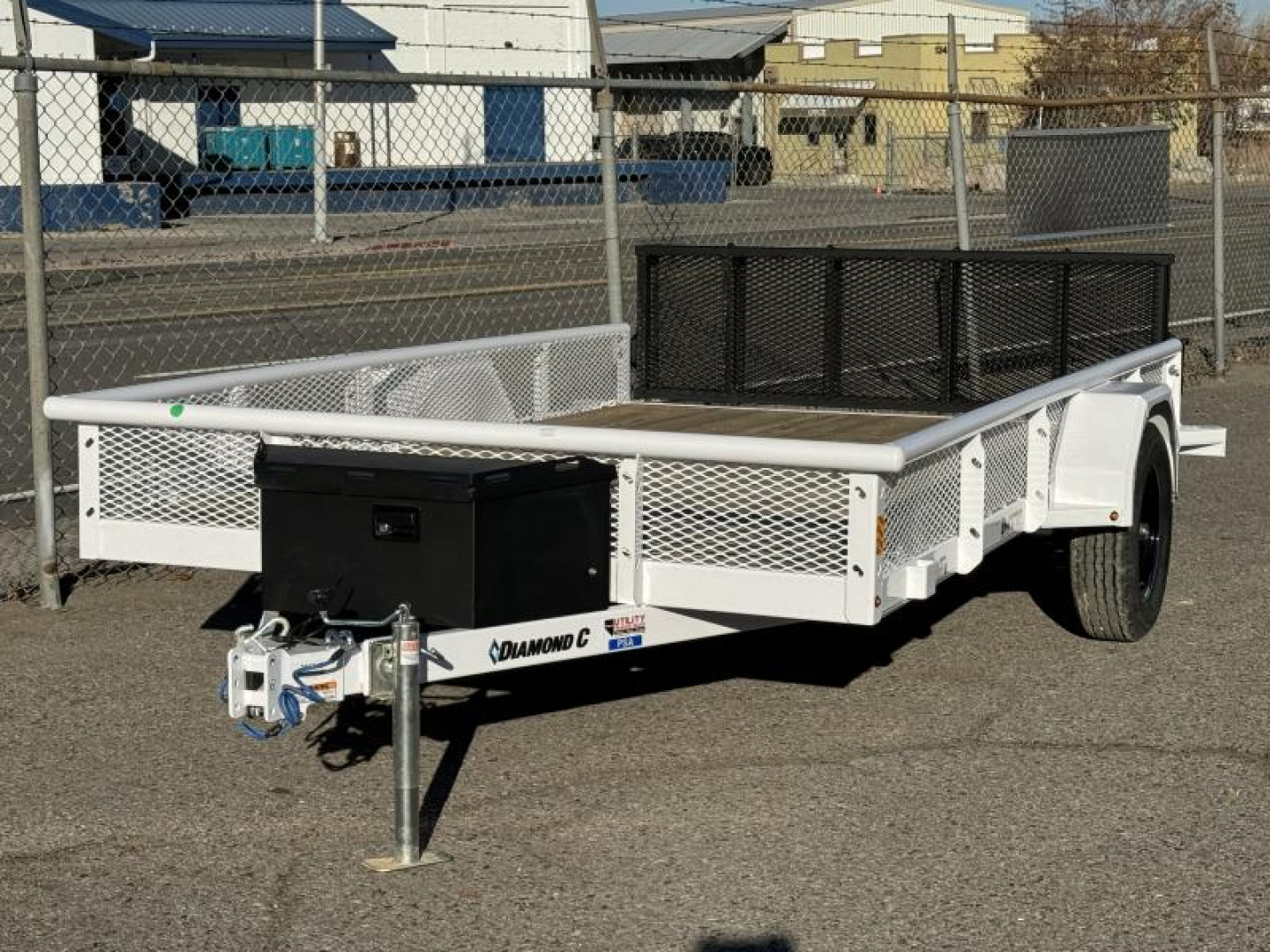 New 2025 Diamond C PSA 83"x12' - 3K Landscape Utility Trailer