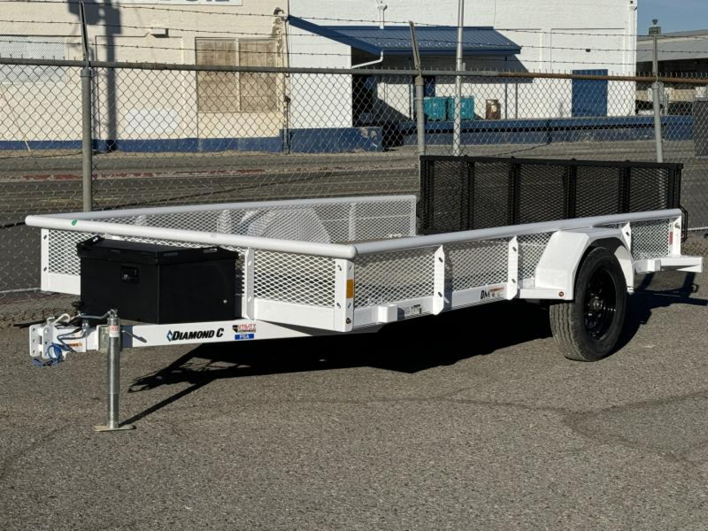 New 2025 Diamond C PSA 83"x12' - 3K Landscape Utility Trailer