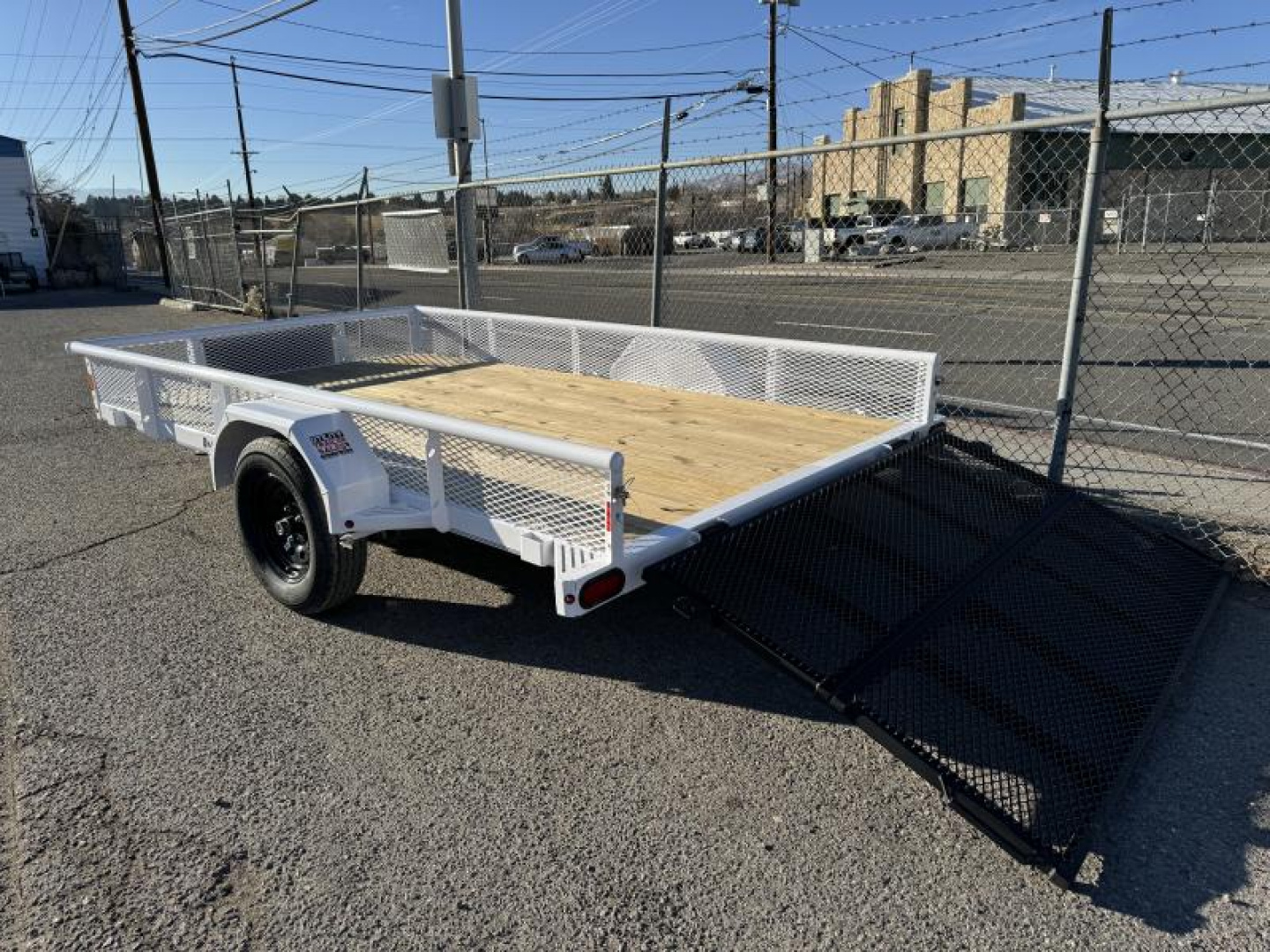 New 2025 Diamond C PSA 83"x12' - 3K Landscape Utility Trailer