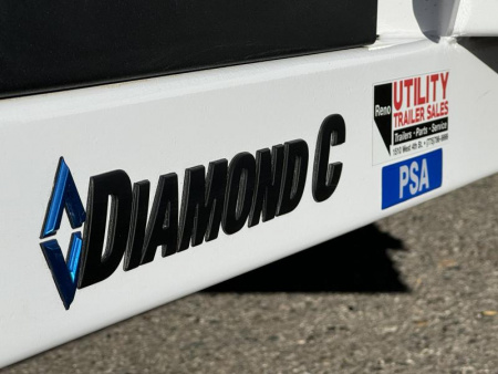 New 2025 Diamond C PSA 83"x12' - 3K Landscape Utility Trailer