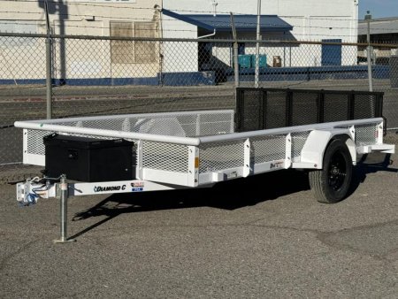 New 2025 Diamond C PSA 83"x12' - 3K Landscape Utility Trailer