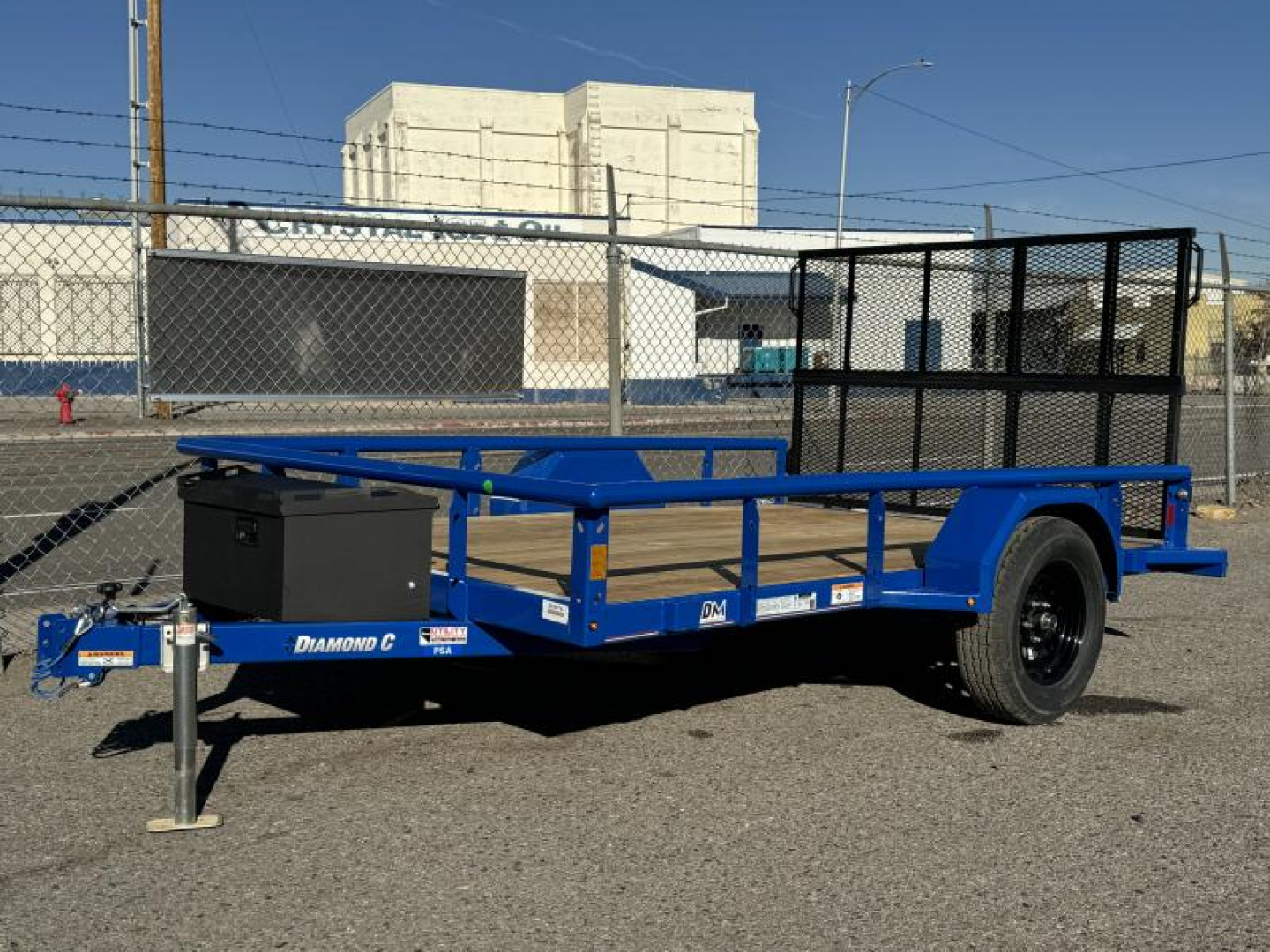 New 2025 Diamond C PSA 77"x10' - 3K Landscape Utility Trailer