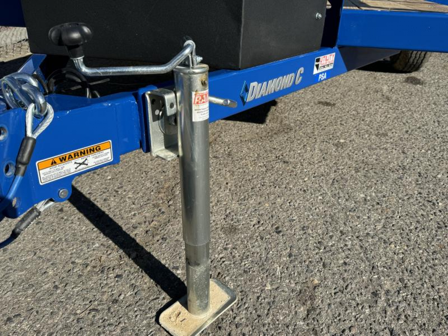 New 2025 Diamond C PSA 77"x10' - 3K Landscape Utility Trailer