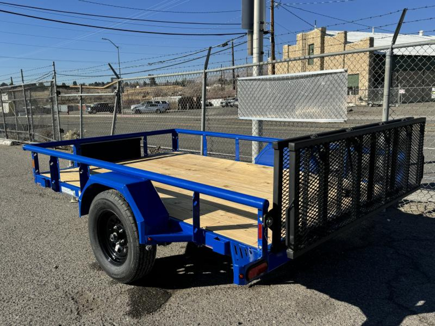 New 2025 Diamond C PSA 77"x10' - 3K Landscape Utility Trailer