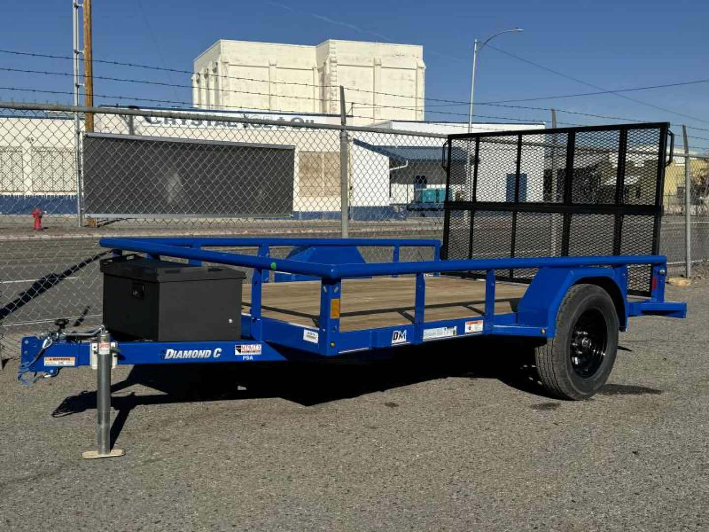 New 2025 Diamond C PSA 77"x10' - 3K Landscape Utility Trailer