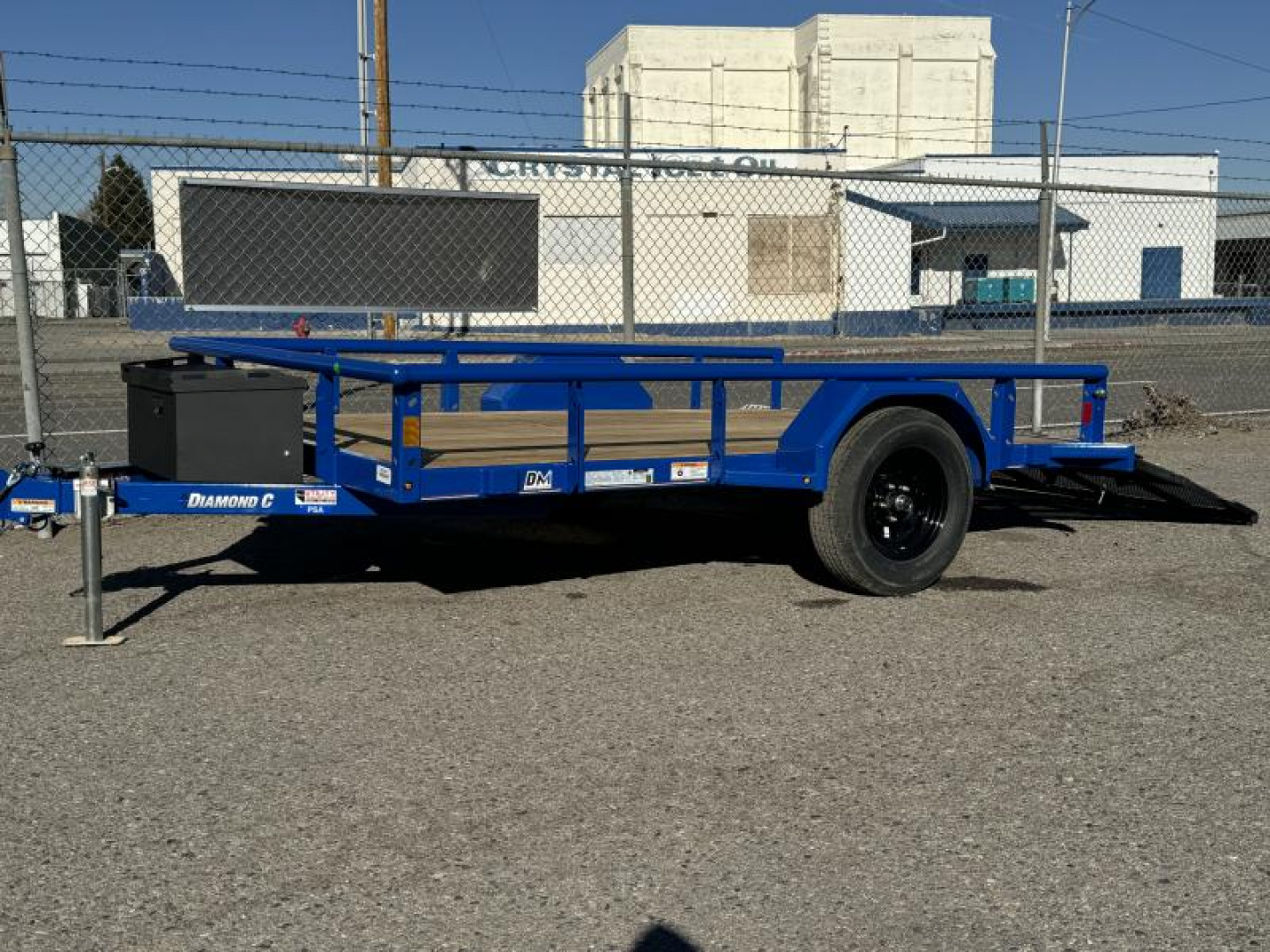 New 2025 Diamond C PSA 77"x10' - 3K Landscape Utility Trailer