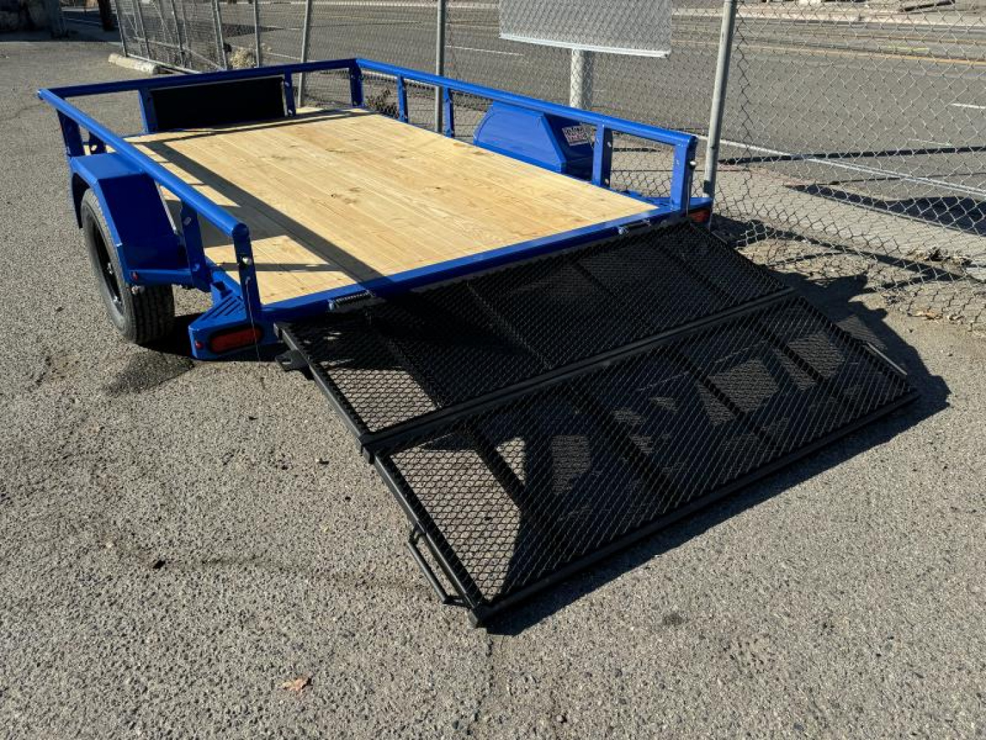New 2025 Diamond C PSA 77"x10' - 3K Landscape Utility Trailer