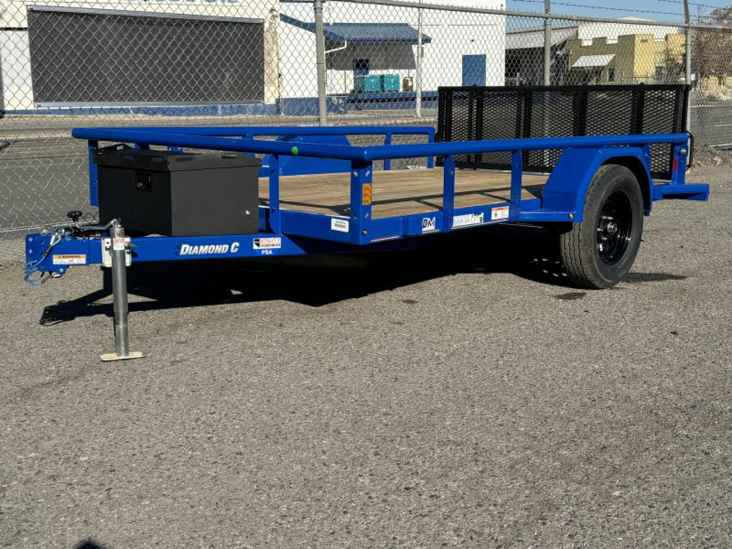 New 2025 Diamond C PSA 77"x10' - 3K Landscape Utility Trailer