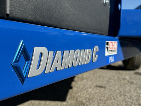 New 2025 Diamond C PSA 77"x10' - 3K Landscape Utility Trailer