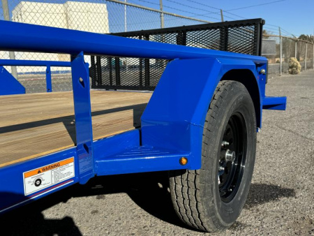 New 2025 Diamond C PSA 77"x10' - 3K Landscape Utility Trailer