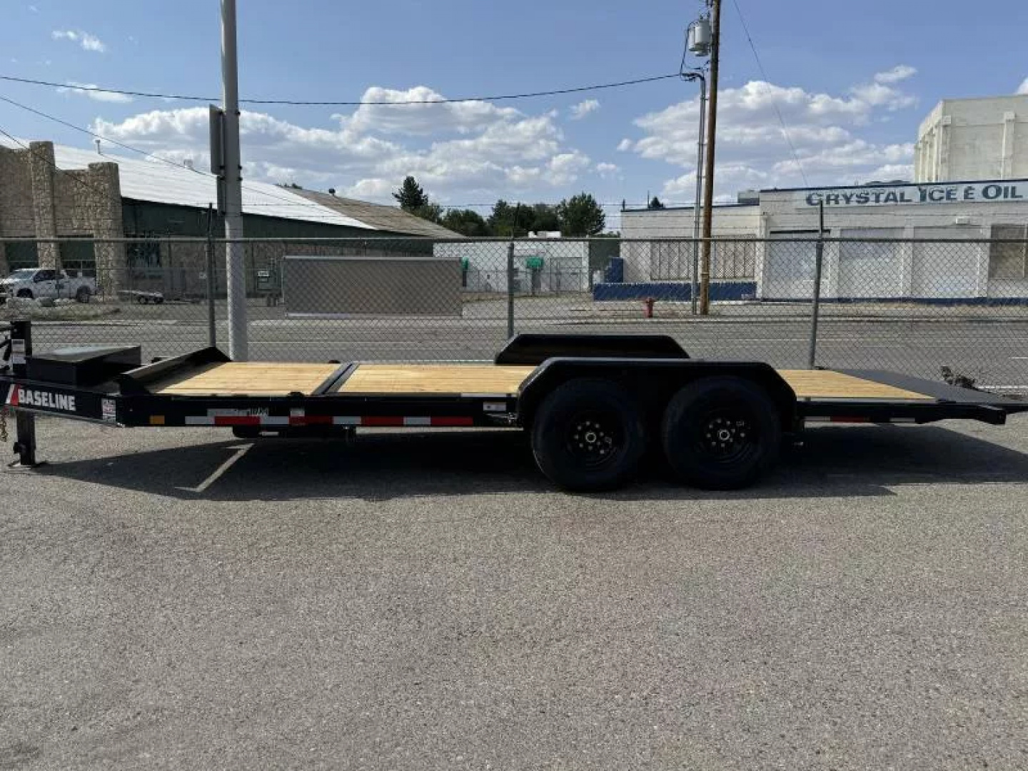 New 2025 Baseline HTL 20' -14K Equipment Tilt Trailer