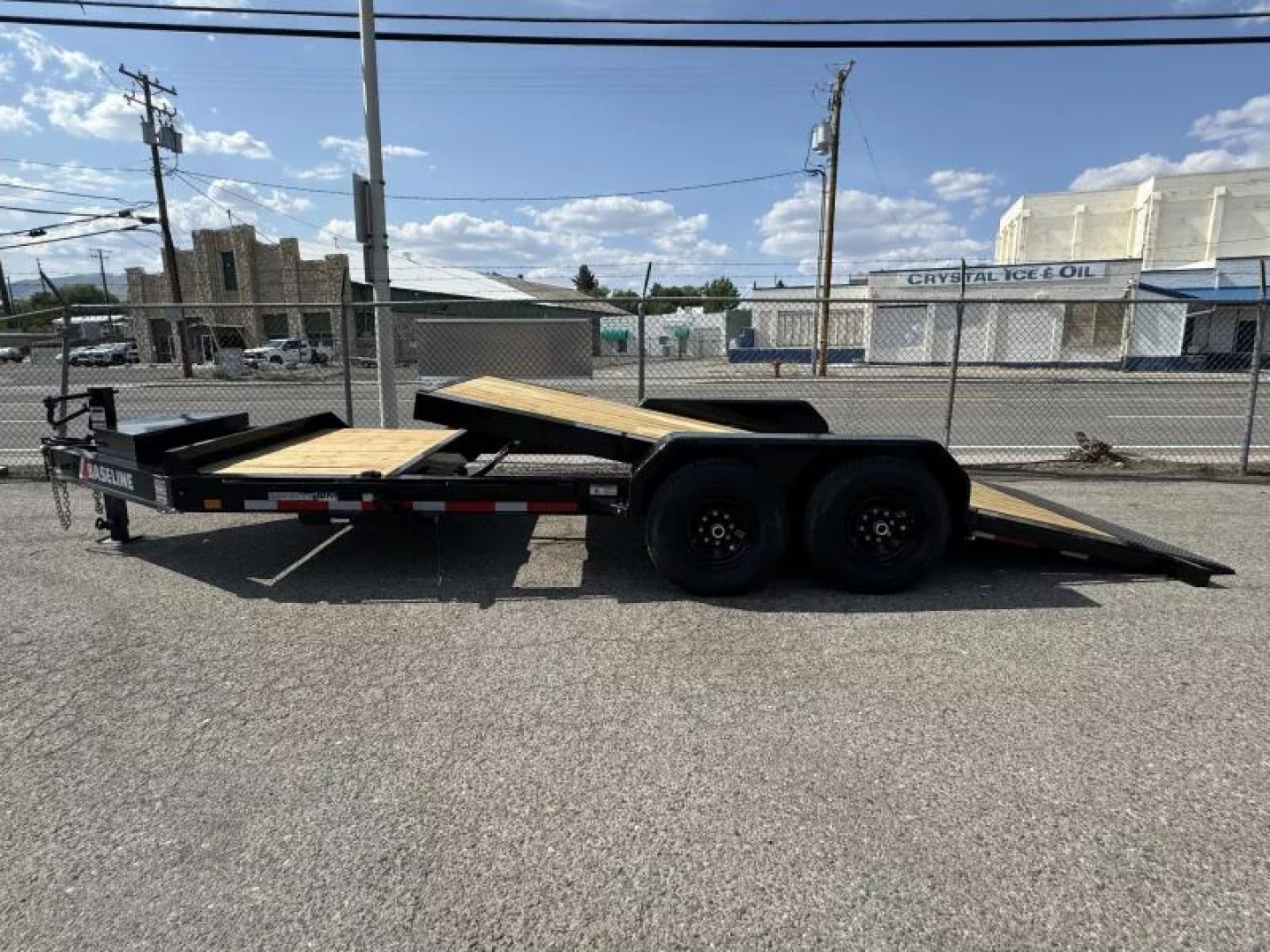 New 2025 Baseline HTL 20' -14K Equipment Tilt Trailer