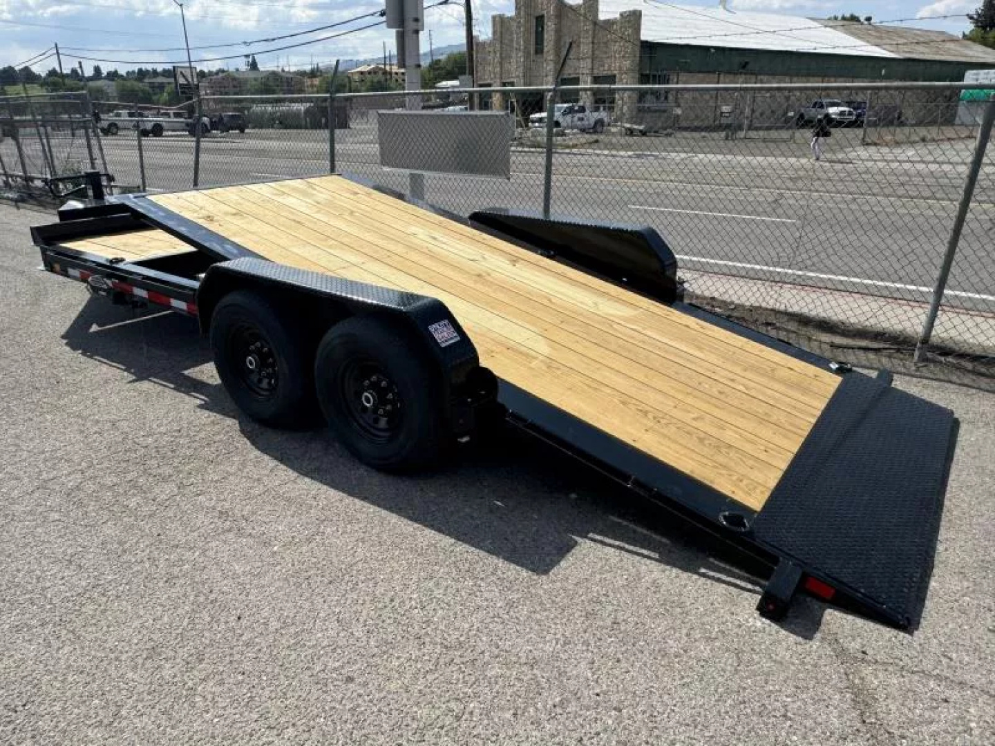 New 2025 Baseline HTL 20' -14K Equipment Tilt Trailer