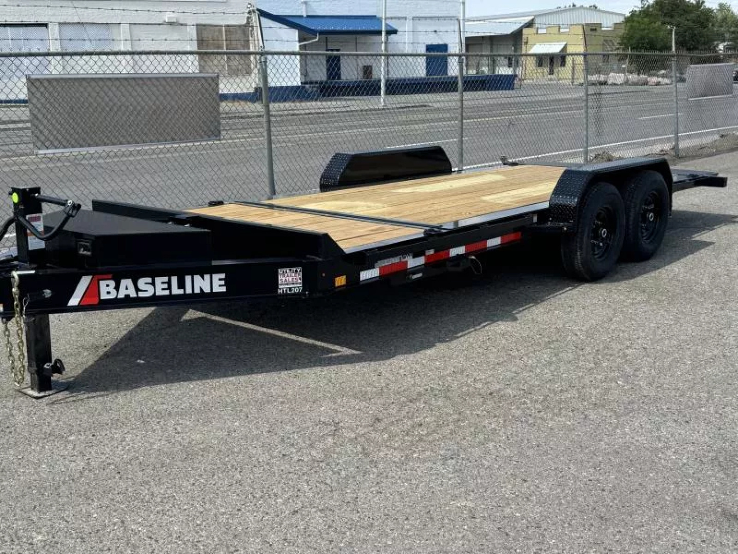 New 2025 Baseline HTL 20' -14K Equipment Tilt Trailer
