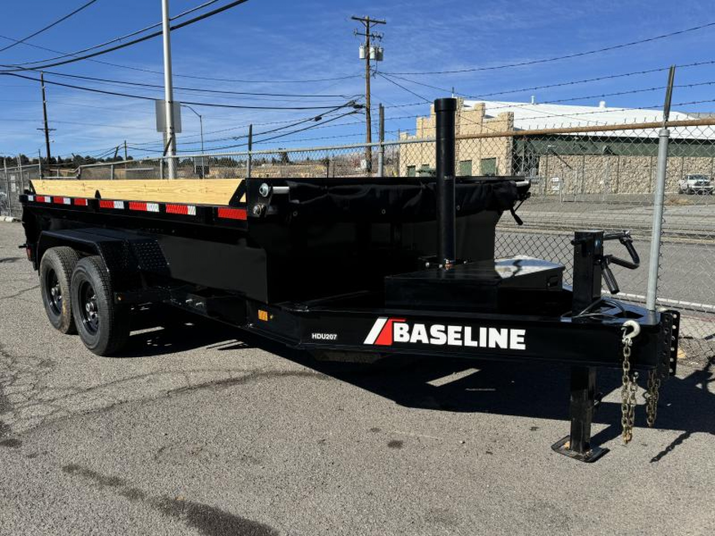 New 2026 Baseline HDU 14' - 14K Telescopic Dump Trailer