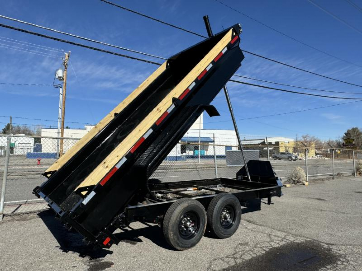 New 2026 Baseline HDU 14' - 14K Telescopic Dump Trailer