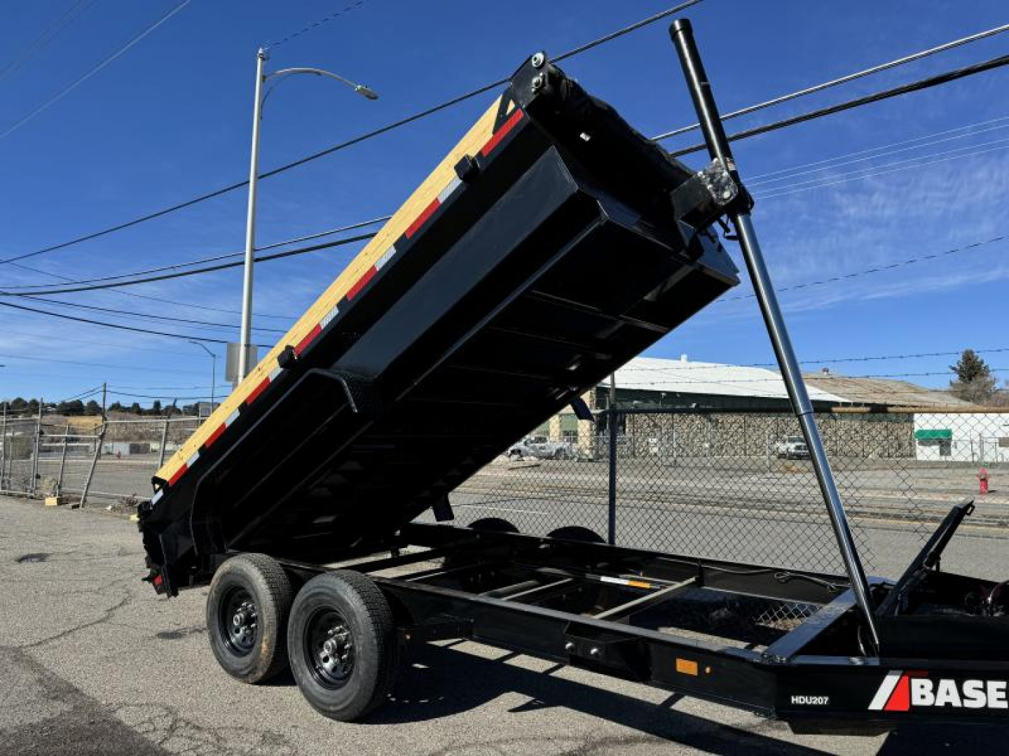 New 2026 Baseline HDU 14' - 14K Telescopic Dump Trailer