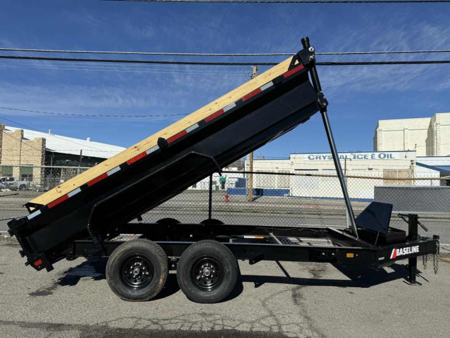 New 2026 Baseline HDU 14' - 14K Telescopic Dump Trailer