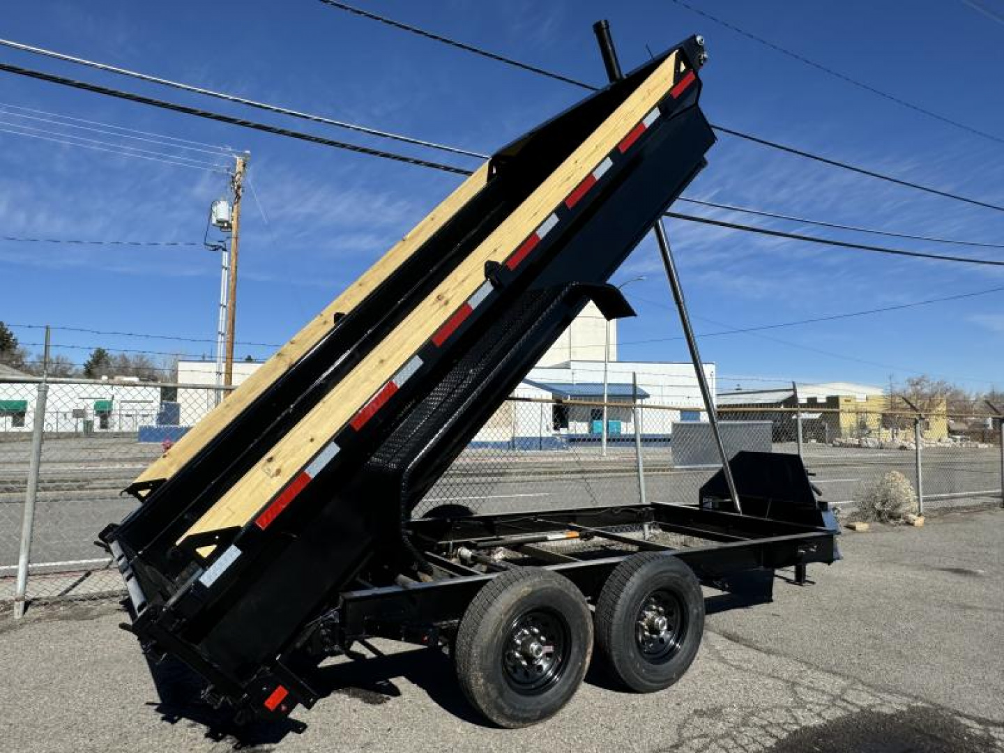 New 2026 Baseline HDU 14' - 14K Telescopic Dump Trailer