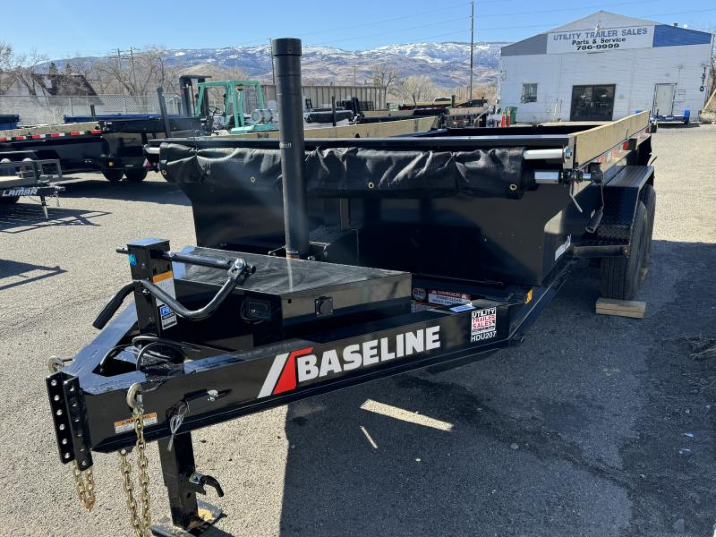 New 2026 Baseline HDU 14' - 14K Telescopic Dump Trailer