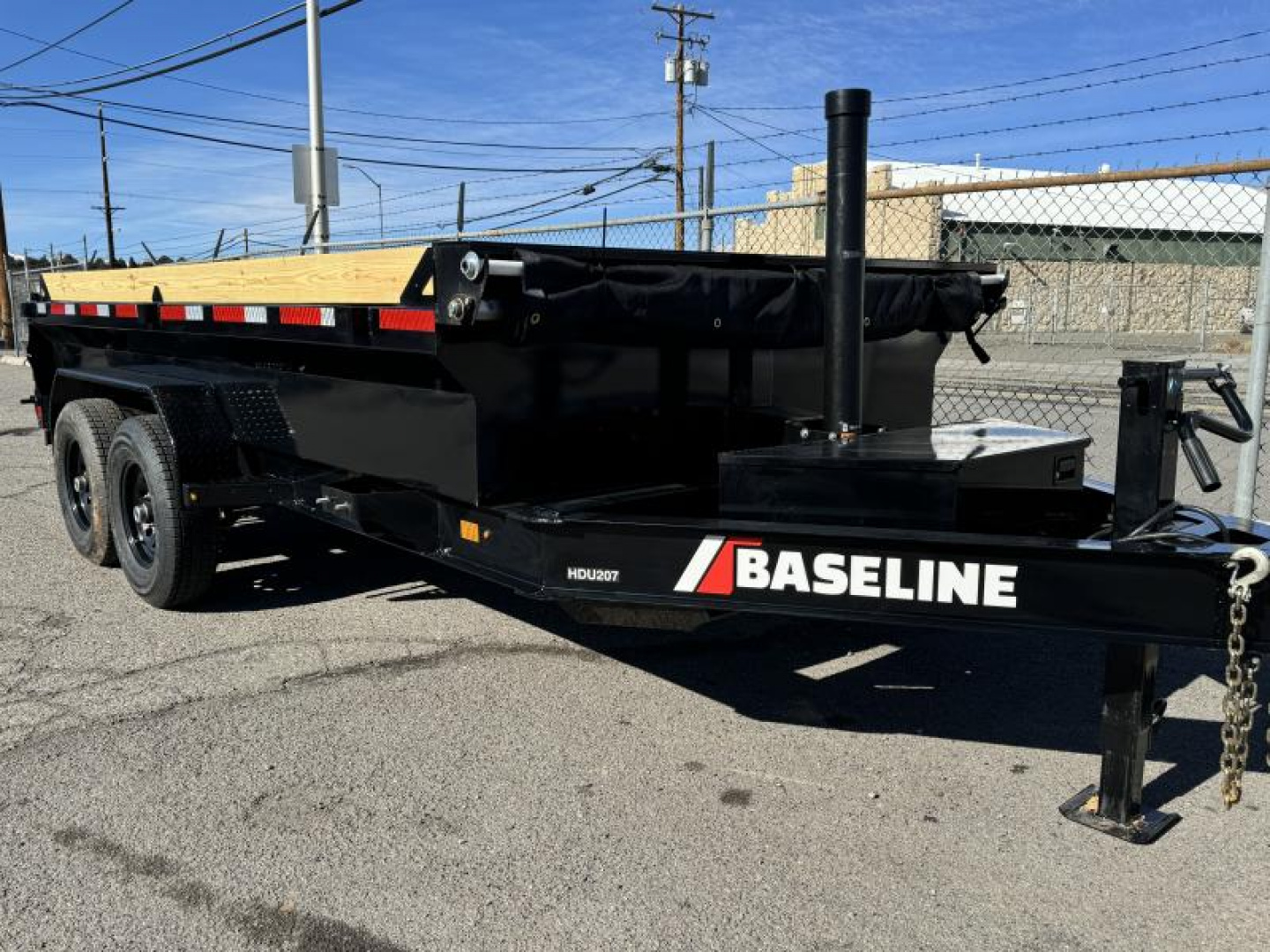 New 2026 Baseline HDU 14' - 14K Telescopic Dump Trailer