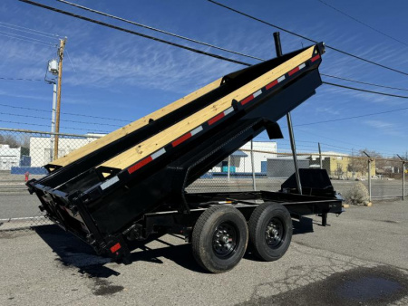 New 2026 Baseline HDU 14' - 14K Telescopic Dump Trailer