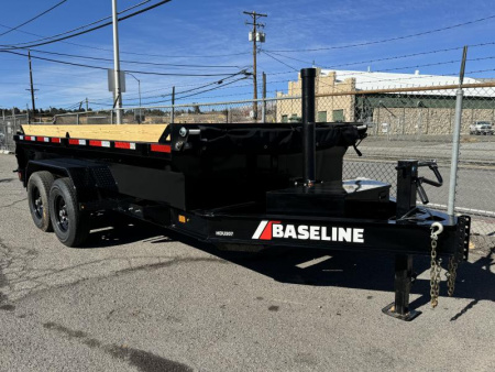 New 2026 Baseline HDU 14' - 14K Telescopic Dump Trailer