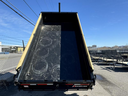 New 2026 Baseline HDU 14' - 14K Telescopic Dump Trailer