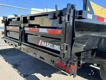 New 2026 Baseline HDU 14' - 14K Telescopic Dump Trailer