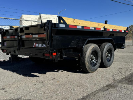 New 2026 Baseline HDU 14' - 14K Telescopic Dump Trailer