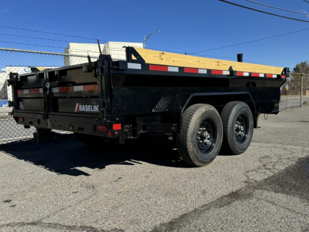 New 2026 Baseline HDU 14' - 14K Telescopic Dump Trailer