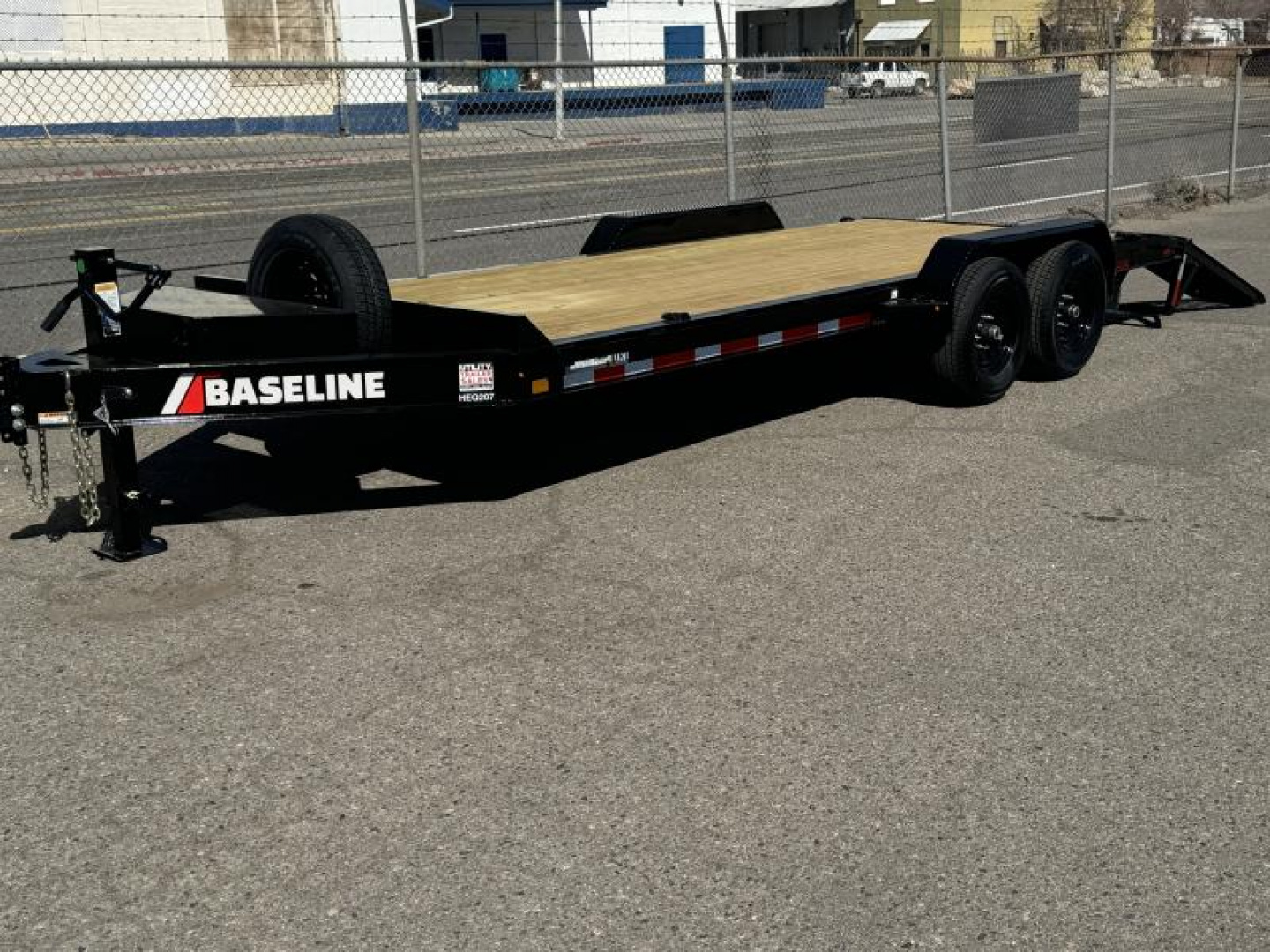 New 2025 Baseline HEQ 20' - 14K Equipment Trailer