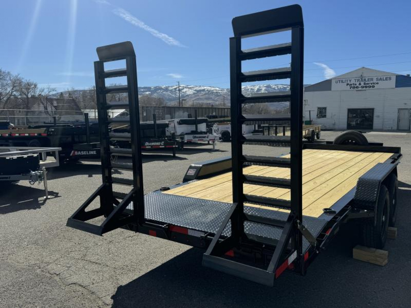 New 2025 Baseline HEQ 20' - 14K Equipment Trailer